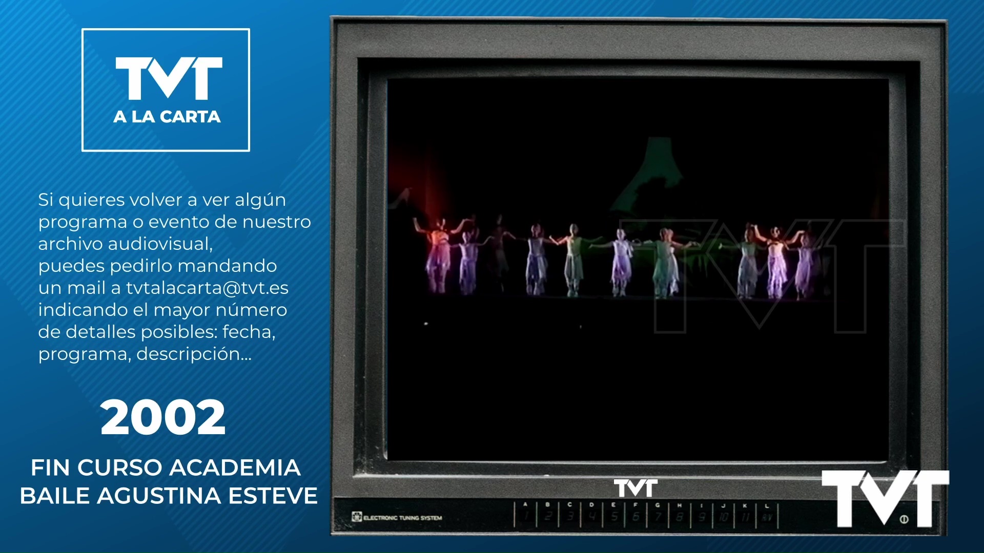 TVT a la Carta - 102 - Fin de Curso Academia Agustina Esteve